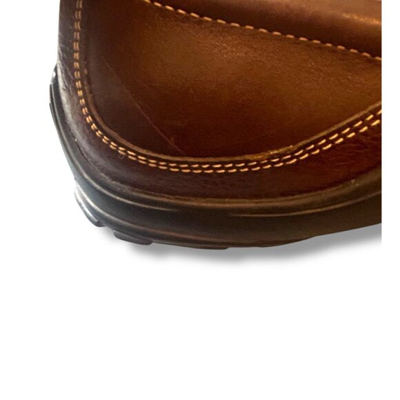 Cole Haan Mens Brown Leather Driving Loafers Vibram Sole Comfort Slip-On Sz 8.5 - Picture 14 of 15